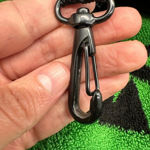 Golf Bag Towel Territory Golf Club Merch Swag Green Black Metal Clip Sports - Picture 6 of 11
